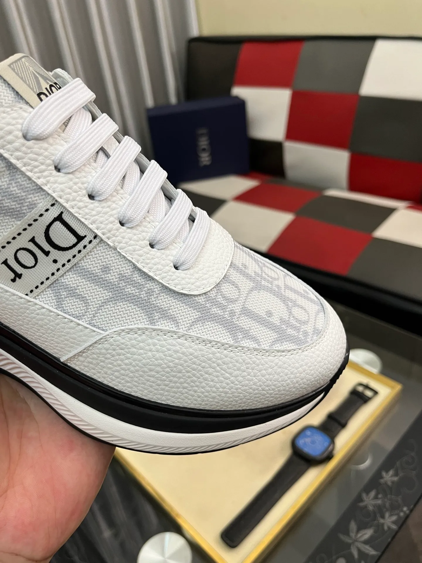 Men's Men's Shoes 💰438⌚️⌚️"Dior DIOR*" latest hot style casual shoes, top brand [seduce] luxury~purchase, top~quality. [Strong] The upper is made of imported breathable cowhide with material ➕ breathable sheepskin feet (•) and fine workmanship. Code number: 38-443️⃣Colors available